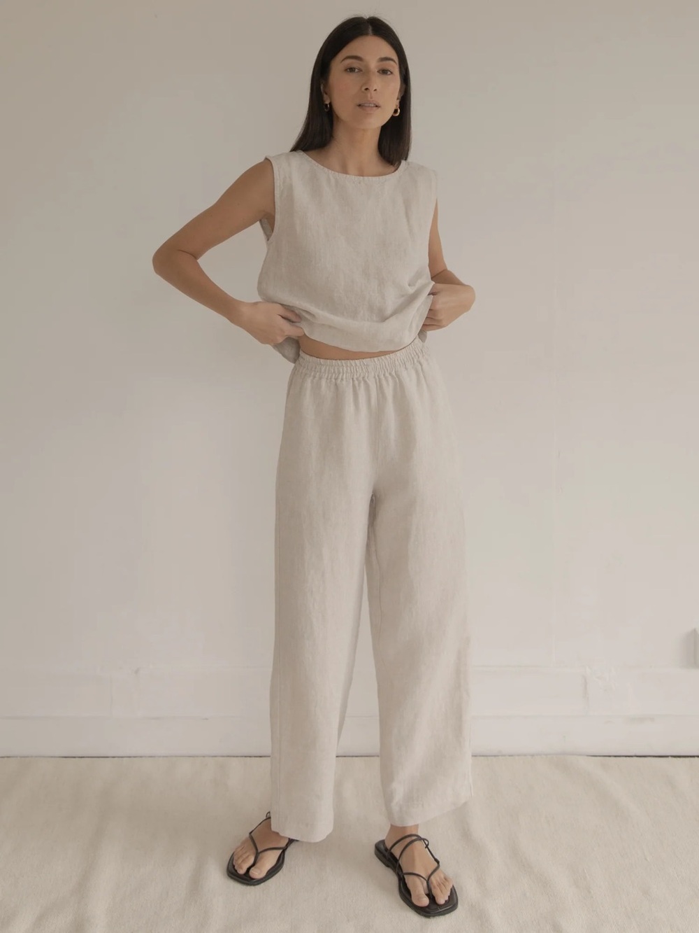 Gillian Stevens Finley Linen Pants